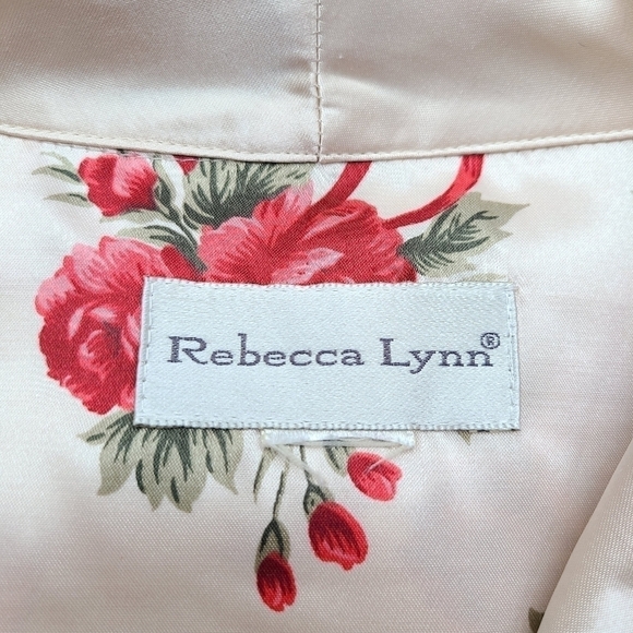 Rebecca Lynn Satin and Light Fleece Night Shirt - Picture 9 of 9